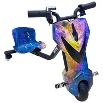 Triciclo Eletrico Hye TR01 / Bluetooth / Speaker / LED / 6.5" - Azul / Laranja