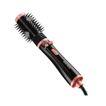 Escova Secadora Eletrica Interbras HB-40 / 1500W / 3 Temperaturas / Bivolt - Preto/ Rose