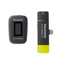 Sistema de Microfone Sem Fio Saramonic BLINK500 Pro B5 com Conector USB-C - Preto