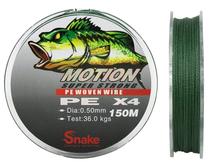 Linha Multifilamento Snake Motion 4X 0.50MM 36KGS 150M