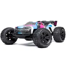 Carro Arrma 1/8 Kraton 6S 4WD BLX Speed Blue/Pink ARA8608V6T2