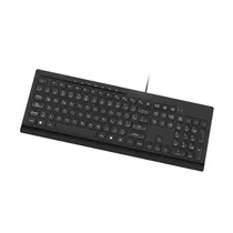 Klip Teclado KKM-252S Compass Multimedia Español Negro