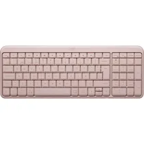 Teclado Sem Fio Logitech K250 - Rosa (920-013447)