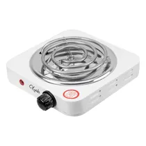 Fogareiro Fogão Eletrico Krab KBCE1001 / 1000W / 1 Boca / 127V ~ 60HZ - Branco