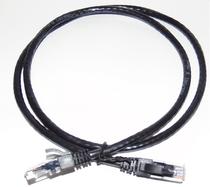 Cabo Iuron CAT6 Utp Patch Cord 24AWG 7/0.20MM 1M Preto