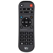 Controle Remoto para Receptor BTV Express - Preto
