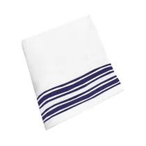 Toalla de Mano Soho Retreat Stripes Collection TO3600RETSIND 40 X 70 CM Blanco - Índigo