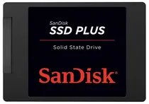 HD p/Notebook Sandisk 1TB 2.5" SSD Plus SDSSDA-1T00-G26 535MB/s