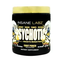 Suplemento Insane Labz Psychotic Gold Fruit Punch 204GR