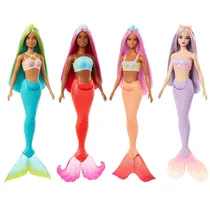 Boneca Mattel Barbie Sereias com Cabelo Colorido