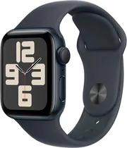 Apple Watch Se 2 (GPS) Caixa Alumínio Midnight 40MM Pulseira Esportiva Midnight M/L A2722