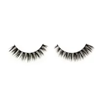 Cílios Postiços Velvet Fashion Faux Mink 3D-06 - Preto