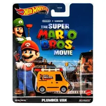 Car Hot Wheels Premium Super Mario Bros Plumber Van 7815