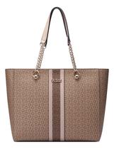 Bolsa Guess Factory Tote Cafe