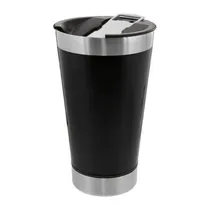 Copo Térmico com Tampa Aço Inox com Tampa e Abridor 473ML - Várias Cores