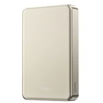 Carregador Portátil Magnético Ultrafino Wiwu P15-1 de 10000 Mah - Dourado