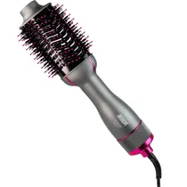 Escova Secadora Eletrica Onida ON-1051D / 1500W / 3 Temperaturas / Bivolt - Cinza/ Rosa