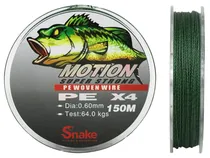 Linha Multifilamento Snake Motion 4X 0.60MM 64KGS 150M
