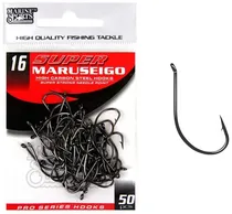 Anzol Marine Sports Super Maruseigo Black Nickel 16 com 50 Pçs