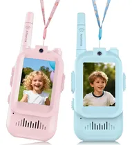 Walkie Talkie Infantil com Vídeo e 4 Vozes