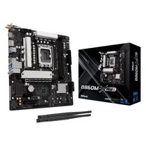 Placa Mae Asrock B860M-X Wifi DDR5 Socket LGA 1851 Chipset Intel B860 Micro ATX