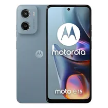 Celular Motorola Moto E15 XT2523-6 - 2/64GB - 6.67’’ - Dual-Sim - Misty Blue