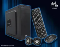 Gabinete Kit Mtek DK05 Espanhol Preto ATX