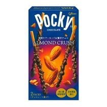 Palitinhos Pocky Cobertos com Chocolate e Pedaços de Amêndoas 46G Glico