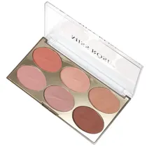 Miss Rose Paleta de Rubor 6 Colores 017 N°2