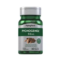 Suplemento Piping Rock Pycnogenol 50MG 60 Cápsulas