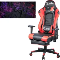 Cadeira Gamer Quanta QTGC20 Emperor Edição Limitada Preto/Vermelho