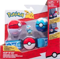 Pokémon Poké Ball Belt Set Jazwares - PKW3159