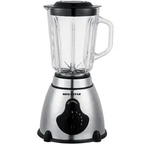 Liquidificador Megastar KC1936C 500 Watts 5 Velocidades 220V ~ 50/60 HZ - Prata/Preto