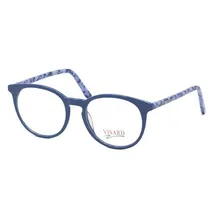 Óculos de Grau Visard HD121 Feminino, Tamanho 51-18-140 C4 - Azul Marinho