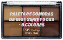 Palete Sombra Ayvanna Rêver Serie Focus 02 Latte Brown - 1.5G de 6 Cores