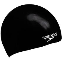 Touca de Natacao Speedo Junior Plain Flat Moulded Silicone 8-709900001 - Preto