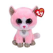 Peluche Fiona Gato Rosado TY Beanie 3667