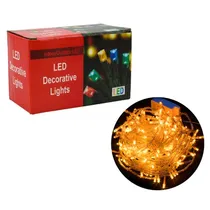 Luzes Pisca Pisca Natalina 300LED 26CM Amarelo 220V