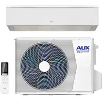 Ar-Condicionado Split Aux H12 Wind Free Be Inverter 12.000 Btu 220V + Kit de Instalação - Branco