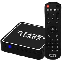 Receptor Fta Audisat Taycan Turbo Ultra HD com Iptv de 16GB/2GB Ram - Preto