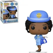 Funko Pop Pan AM Stewardess W/White Blue Bag 141