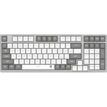 Teclado Redragon BK-7113 USB-C Switch Scissor - Cinza/Branco (Inglês)