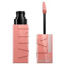 Batom Líquido Maybelline Super Stay Vinyl Ink Nude 95 Captivated