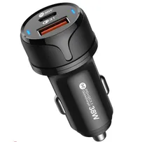 Carregador Veicular Mox MO-CC320 38W Tipo C - USB Preto 12 V