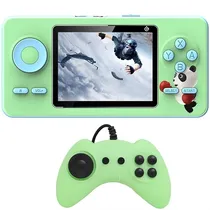 Console Portátil Game Box S5 de 2.4" com 520 Jogos - Verde/Azul Claro (Inglês Chinês)