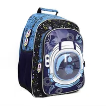 Mochila Chenson CP55232 Space - Azul/ Preto