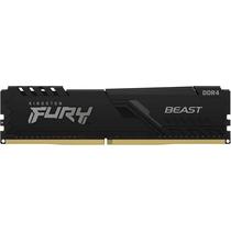 Memoria Ram DDR4 Kingston 3200 MHZ 8 GB Fury Beast KF432C16BB/8 - Preto