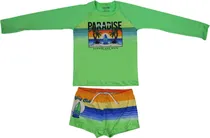 Conjunto Fakini Kids 10.25.02532 - Roupa de Banho - Masculino