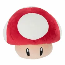 Tomy Mega Plush Super Mario Mushroom 15* Club Mocchi- 12971R