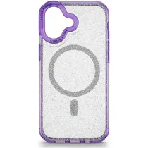 Capa Cisen Magnético para iPhone 17 - Purple Transparent
